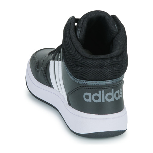 Adidas Sportswear - HOOPS MID 3.0 K - Noir / Blanc