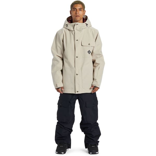 Veste de ski DC SHOES SERVO SNOW JKT PLAZA TAUPE