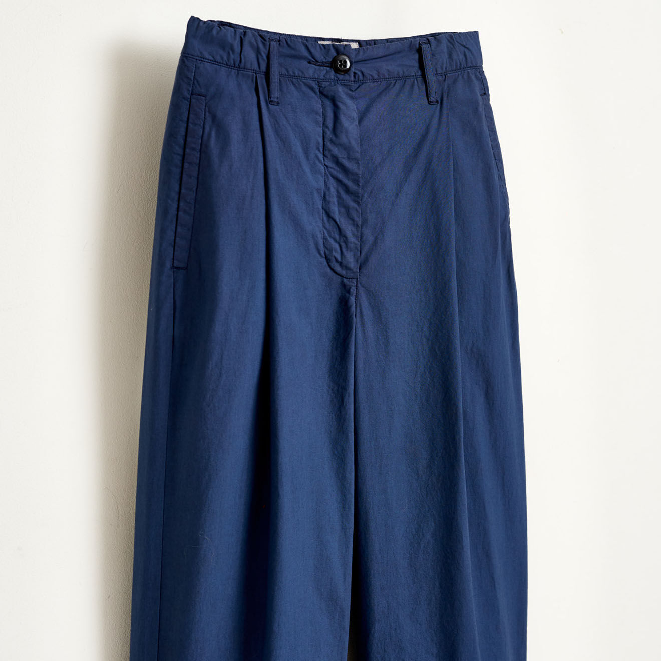 Bellerose Pantalon Pringle en Coton léger marine