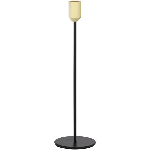 Blokker Kandelaar Japandi Chic - 30 cm - Zwart