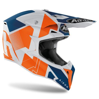 Casque cross Airoh WRAAP - RAZE - ORANGE MATT 2023 - Orange