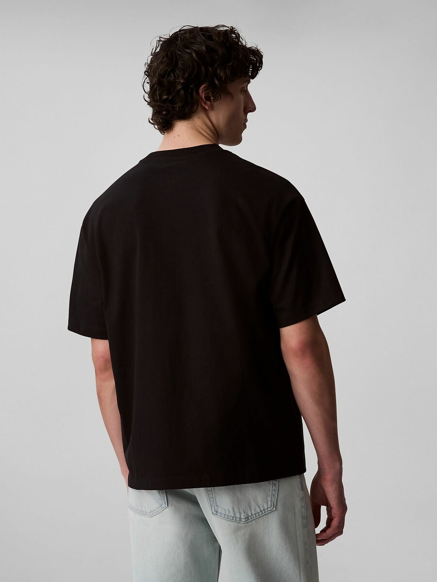 CALVIN KLEIN JEANS<br>Camiseta de manga comprida com logotipo