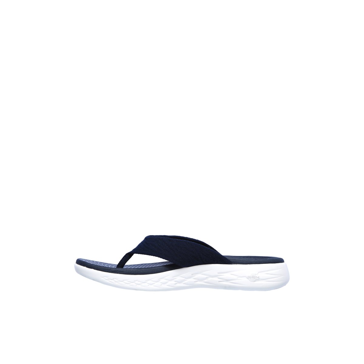 2X les points-Otg_600sunny-Tongs sandales - Talon plat - Marine