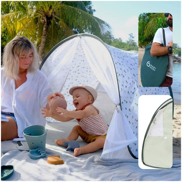 BabymoovBabymoov   Strandmuschel Provence mit UV-Schutz