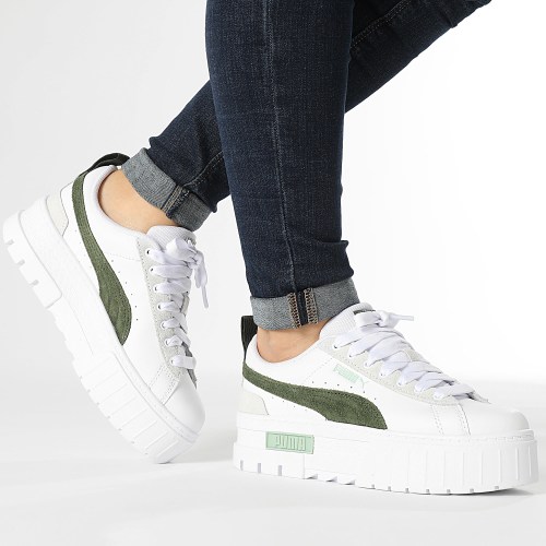 Baskets Femme Mayze Mix 387468 Puma White Myrtle
