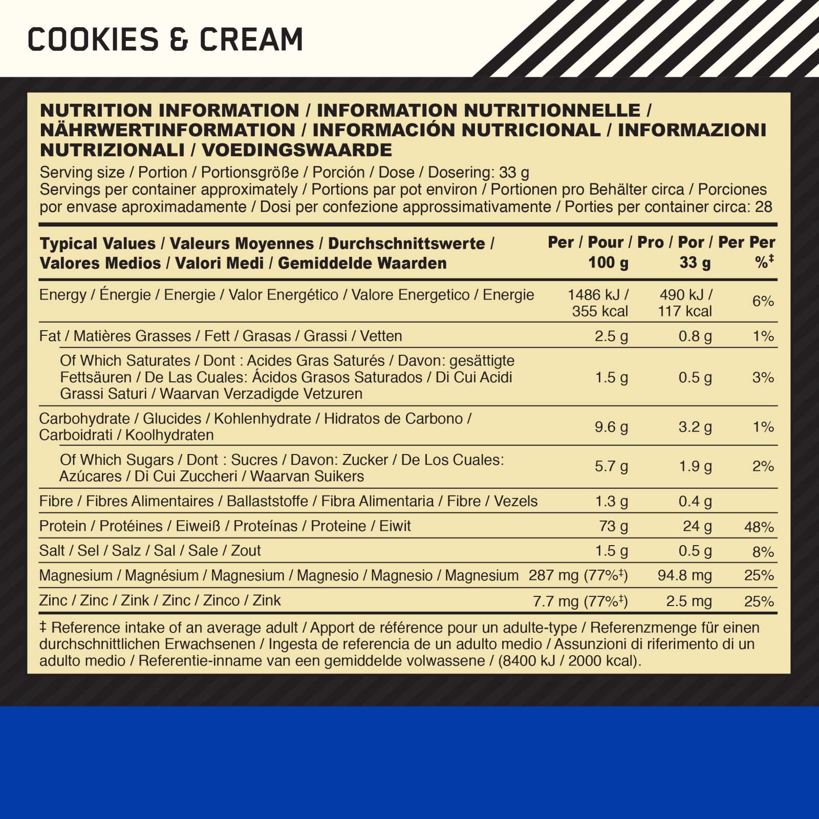 100% Casein (924g)