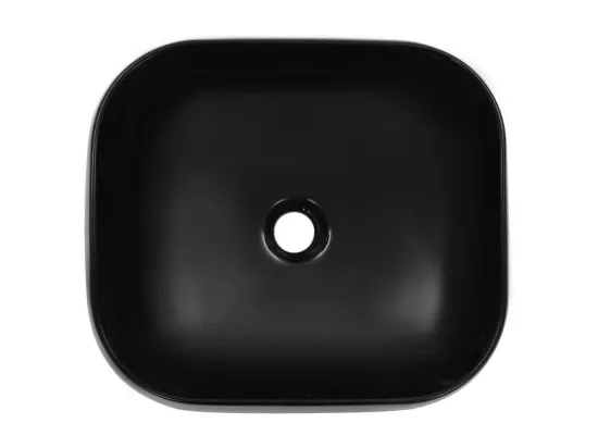 Lavabo salle de bain noire 44.5 x 39.5 x 14.5 cm 02_0002615