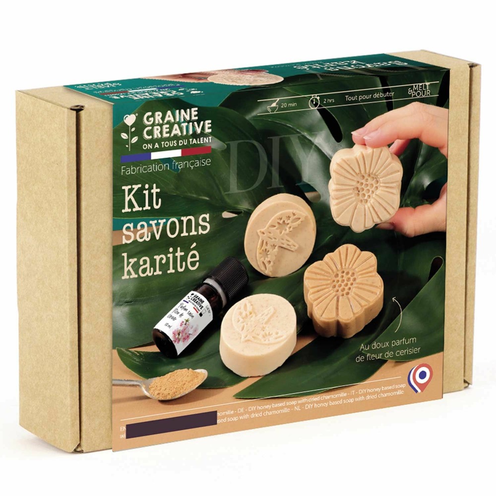 Coffret diy savons au karité