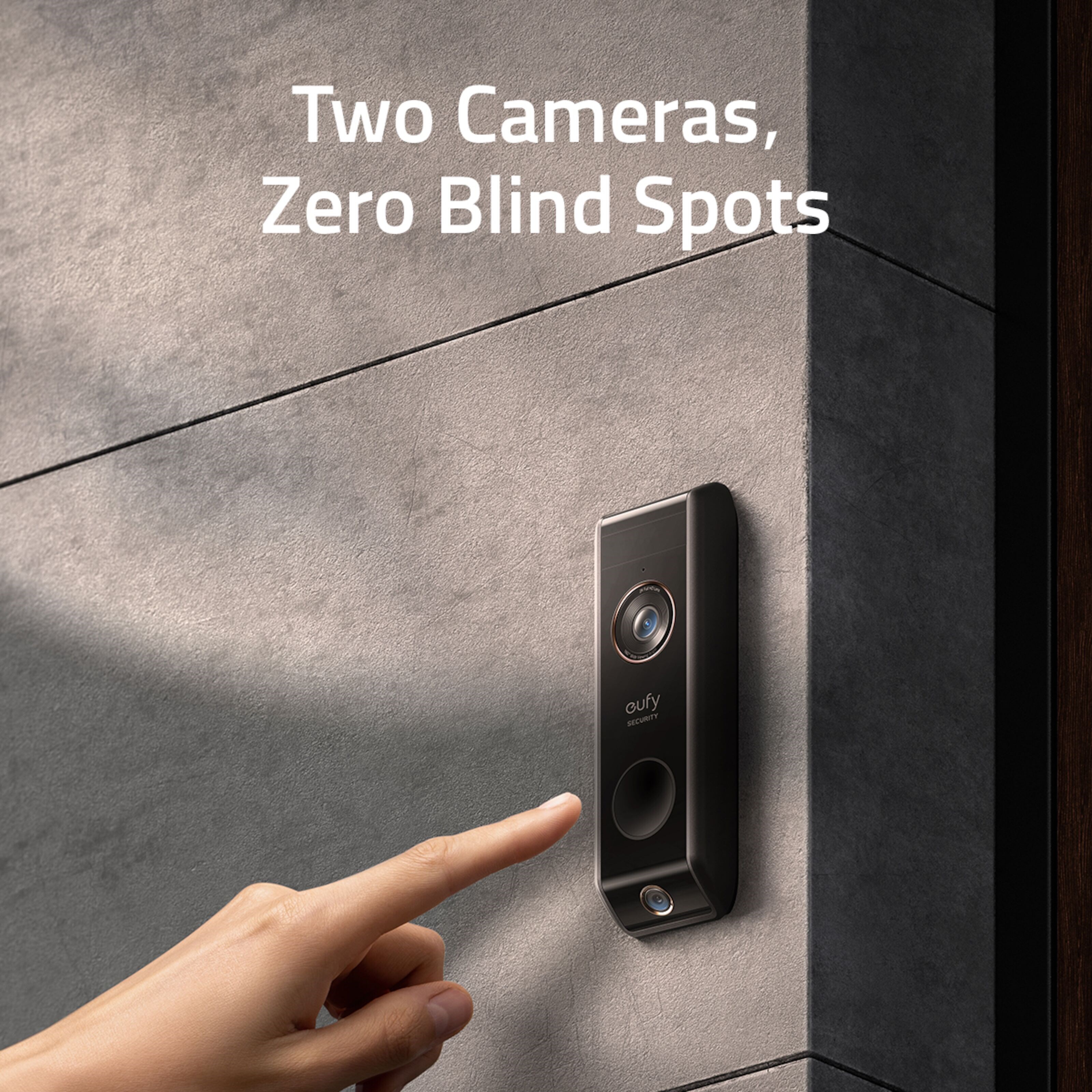 Eufy Dual Video Doorbell 2K Dørklokke Add-on