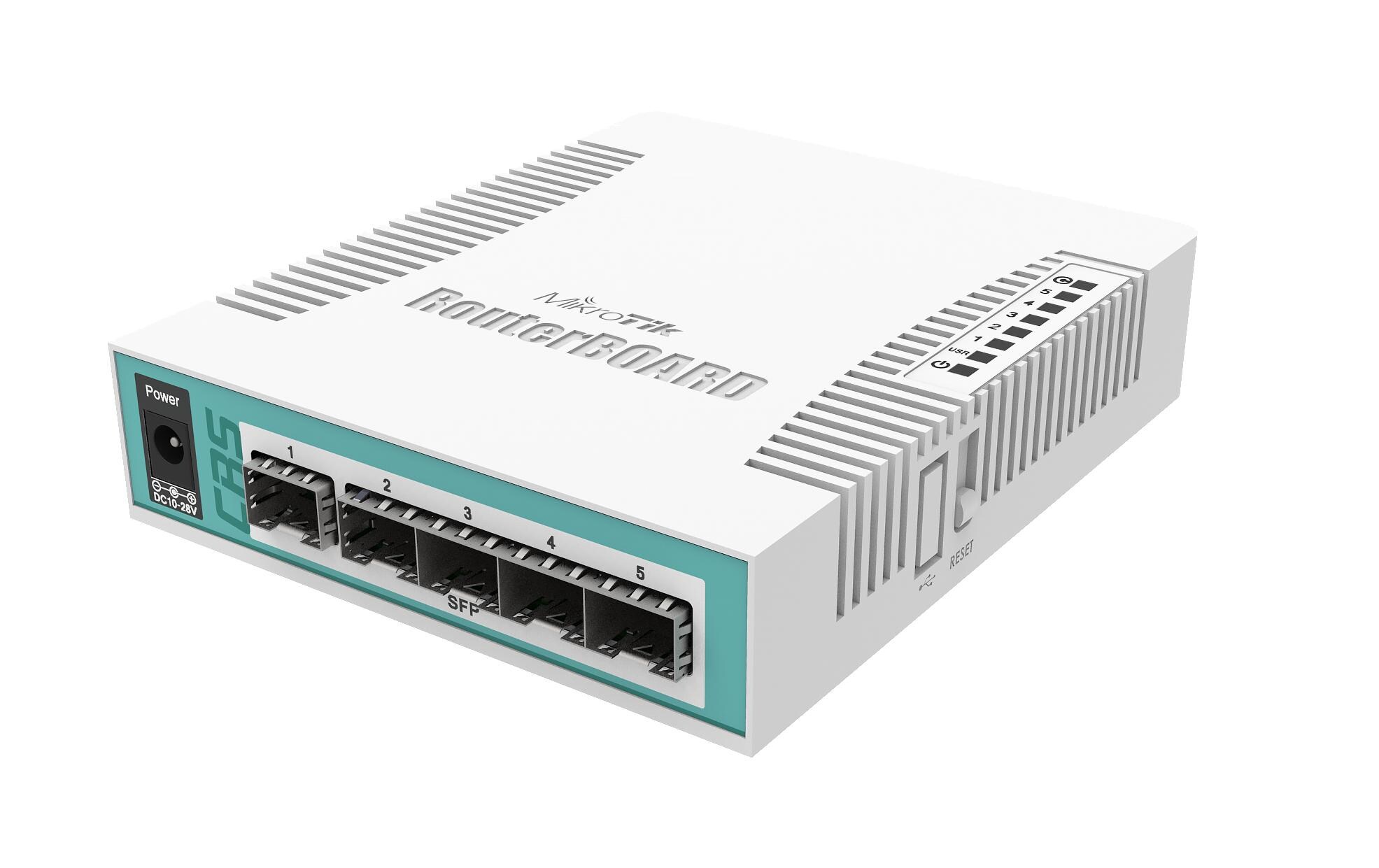 SFP Switch CRS106-1C-5S 6 PortCloud Router Switch