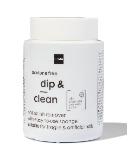 dissolvant vernis à ongles dip & clean - 75 ml