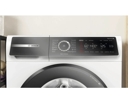 Bosch Serie 8 wasmachine, 9 kg inhoud, 1400 tpm