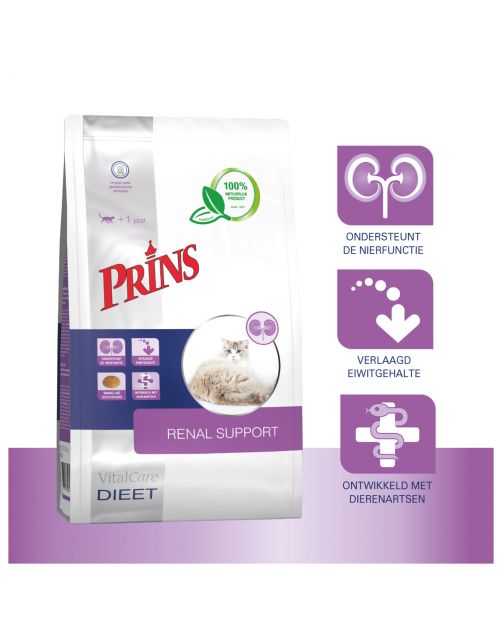 Prins Vitalcare Dieet Renal Support - Kattenvoer