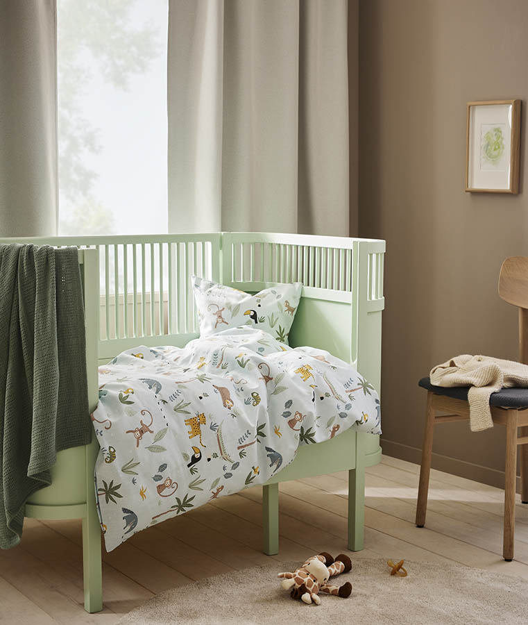 Monki økologisk bomullsengesett 100x140
