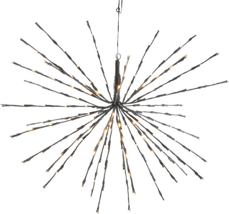 Poolster Kerstverlichting - 160 LED Lampjes - Ø 70 cm - Warm Wit