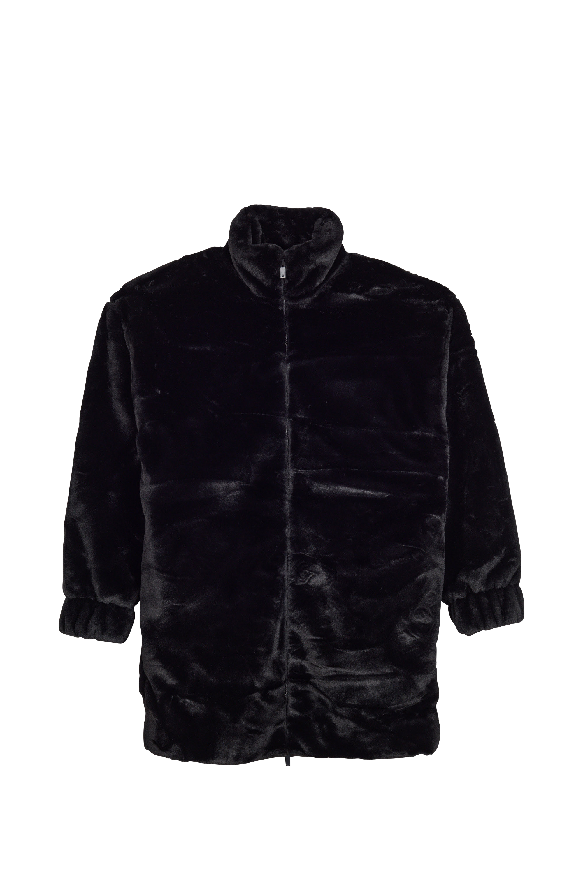 ADIDAS Veste FAUX FUR JACKET Noir