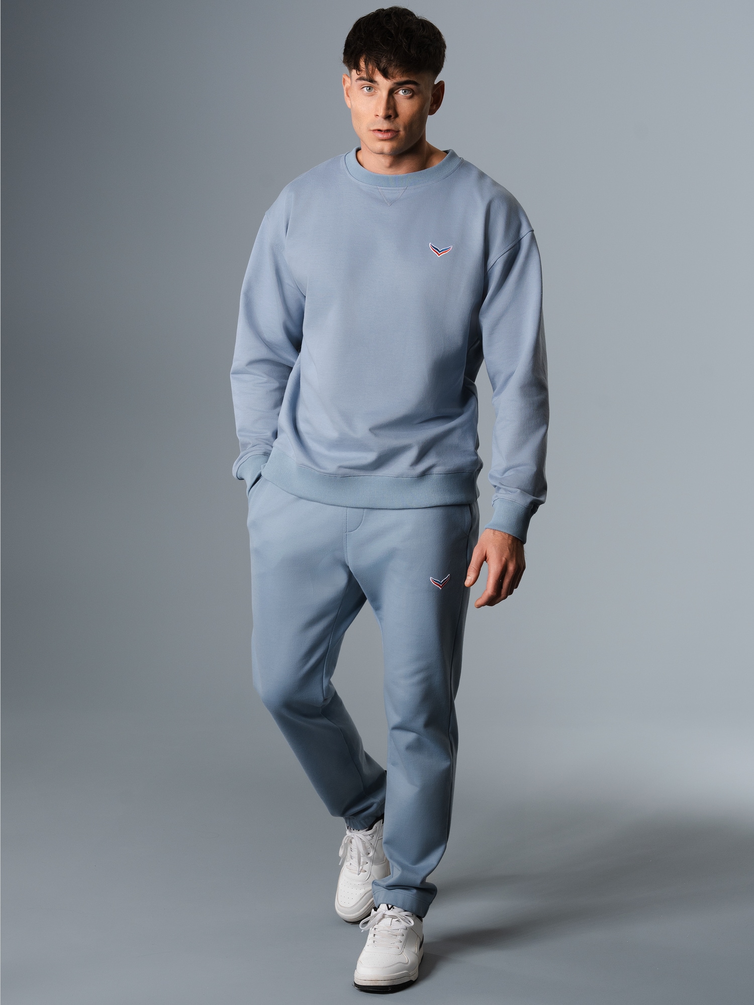 Oversized JogginganzugPearl-blue