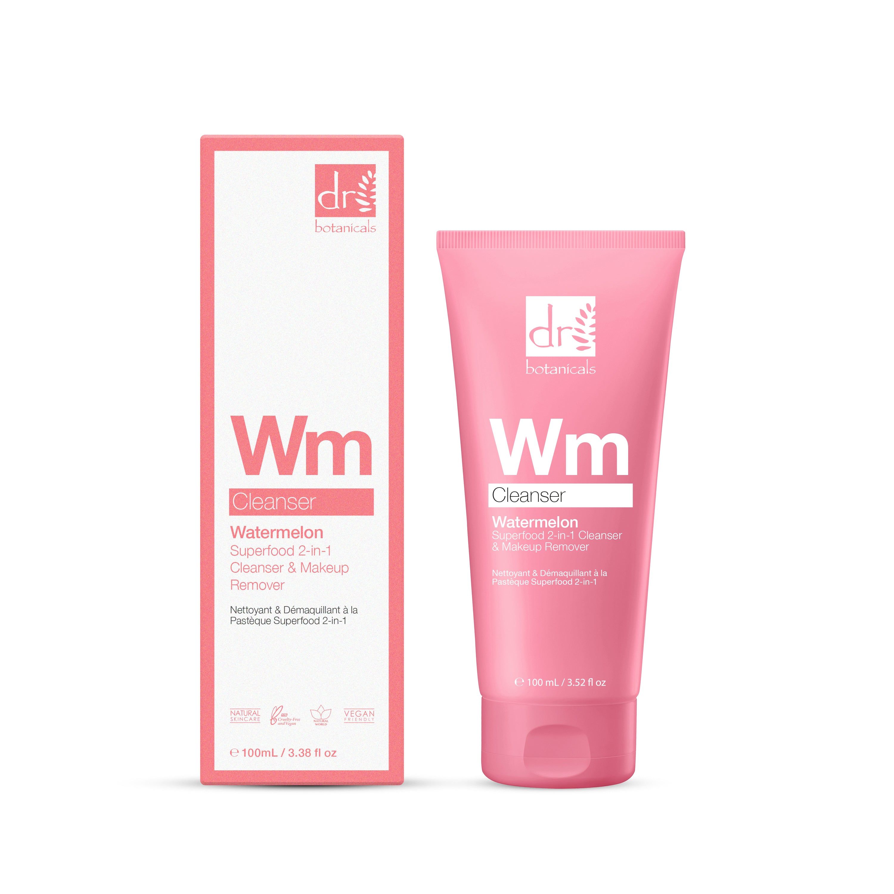 Dr Botanicals Watermelon Superfood 2-In-1 Cleanser & Makeup Remover