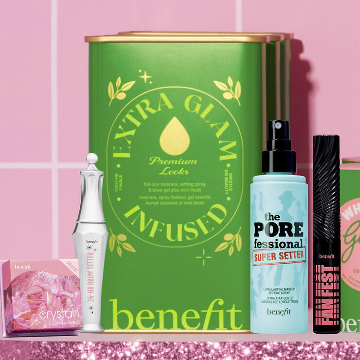 Benefit Cosmetics Extra Glam Infused - Full-Face Christmas Beauty Set
