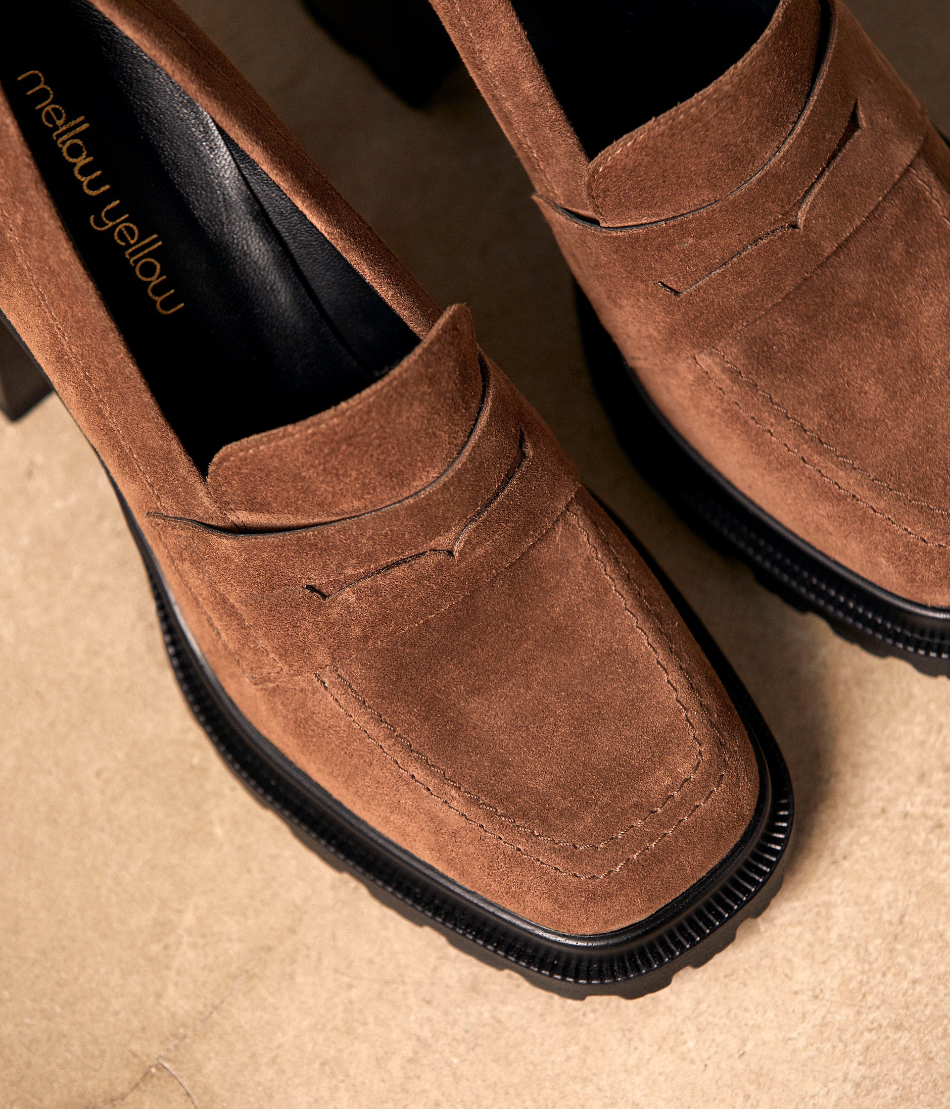 Mocassins velours Anessa