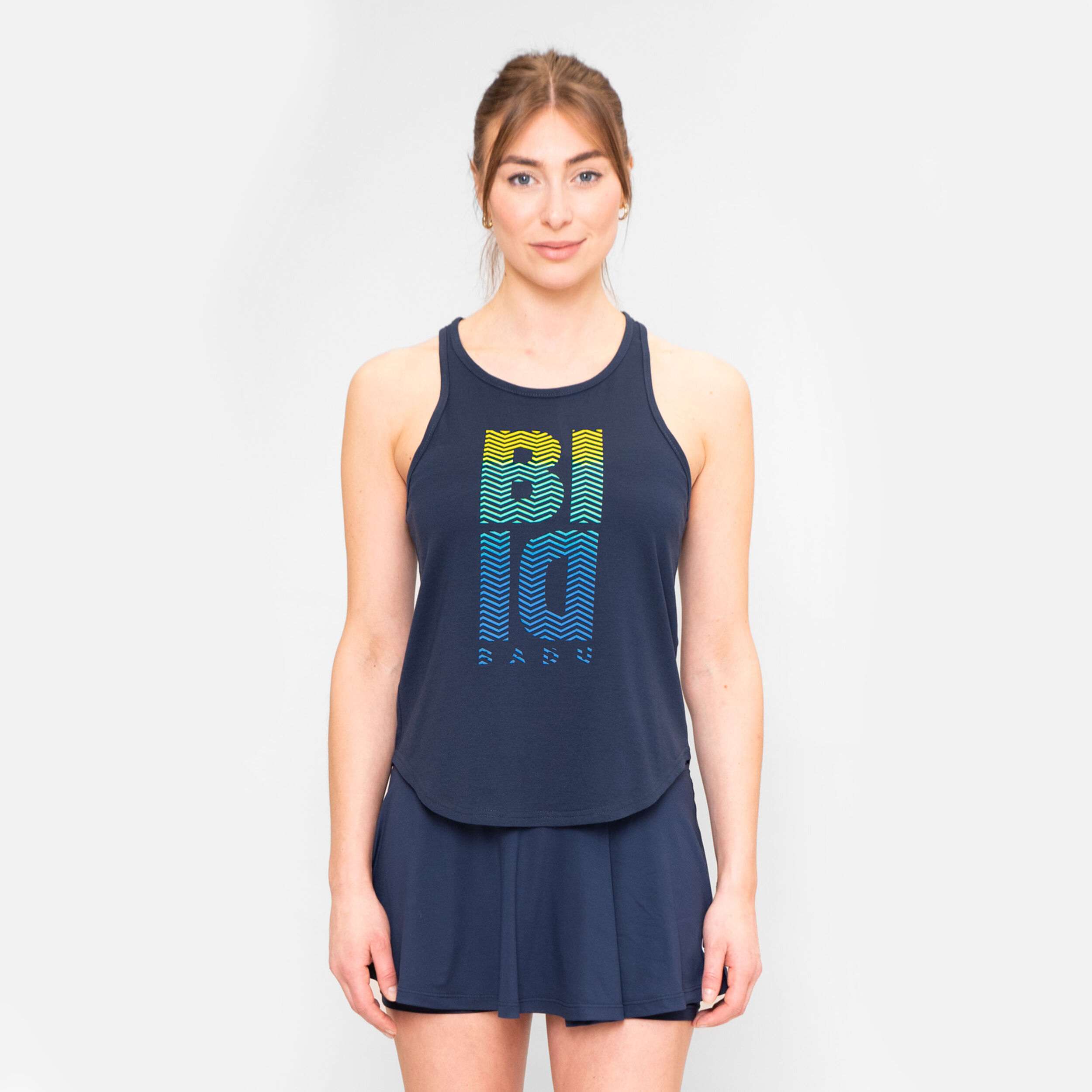 BIDI BADU Chill Débardeur Tank Top Femmes - Bleu Foncé