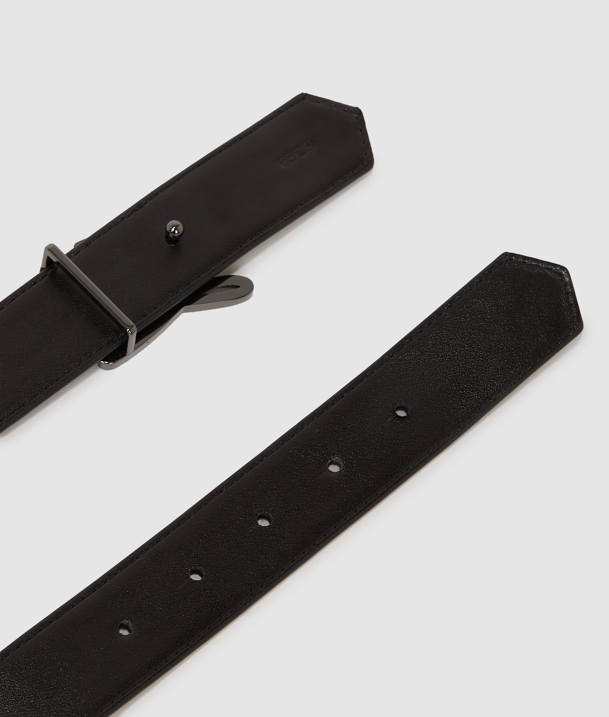 K/Autograph riem met krokodil-effect