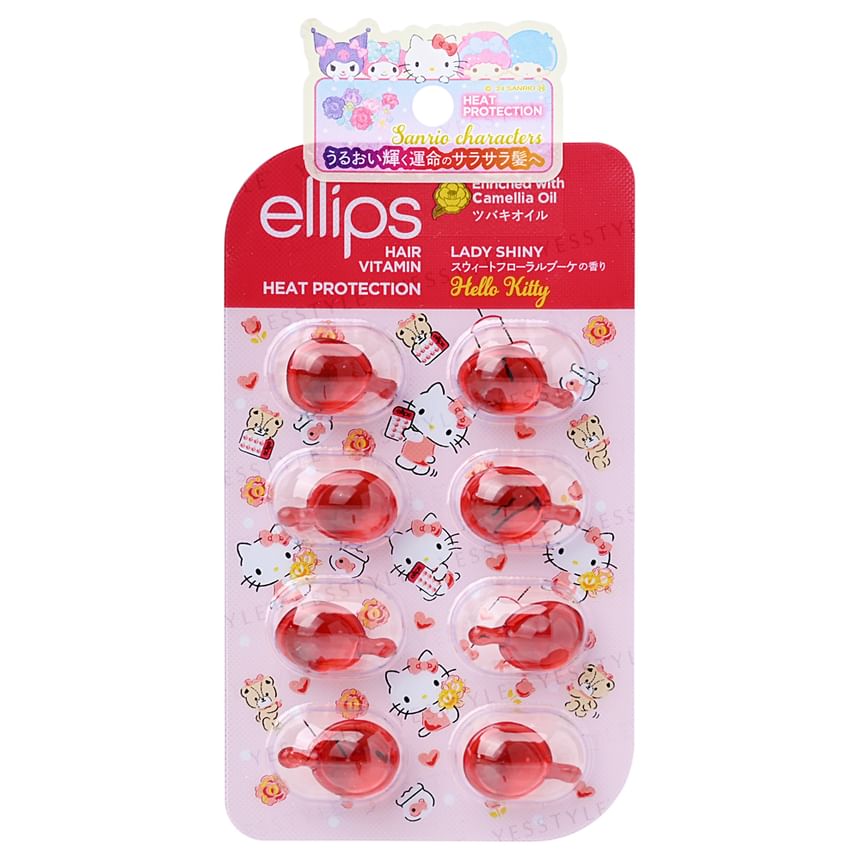 ellips - Sanrio Hello Kitty Moroccan Lady Shiny Hair Oil
