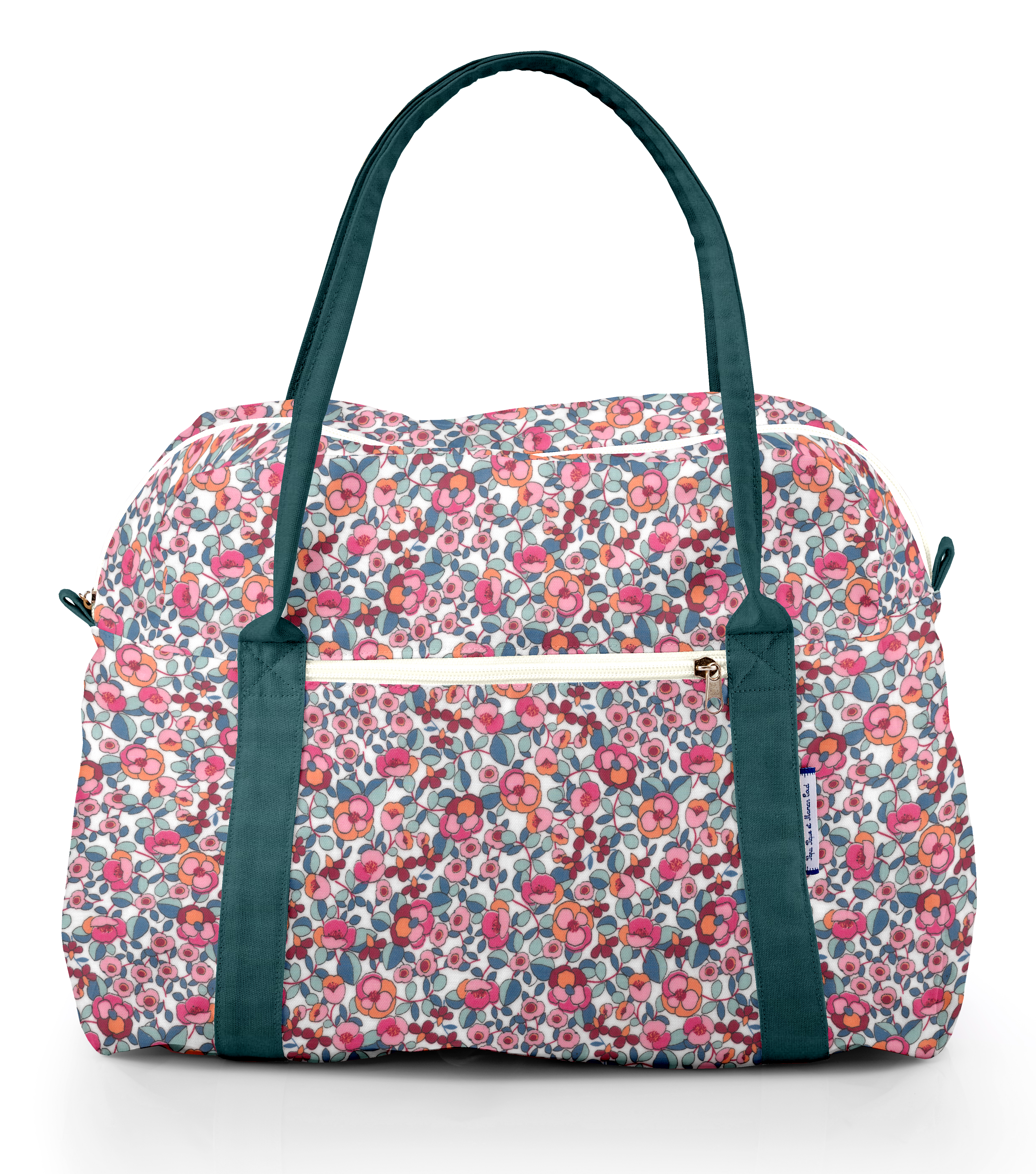 Sac Bowling Boutons Rose