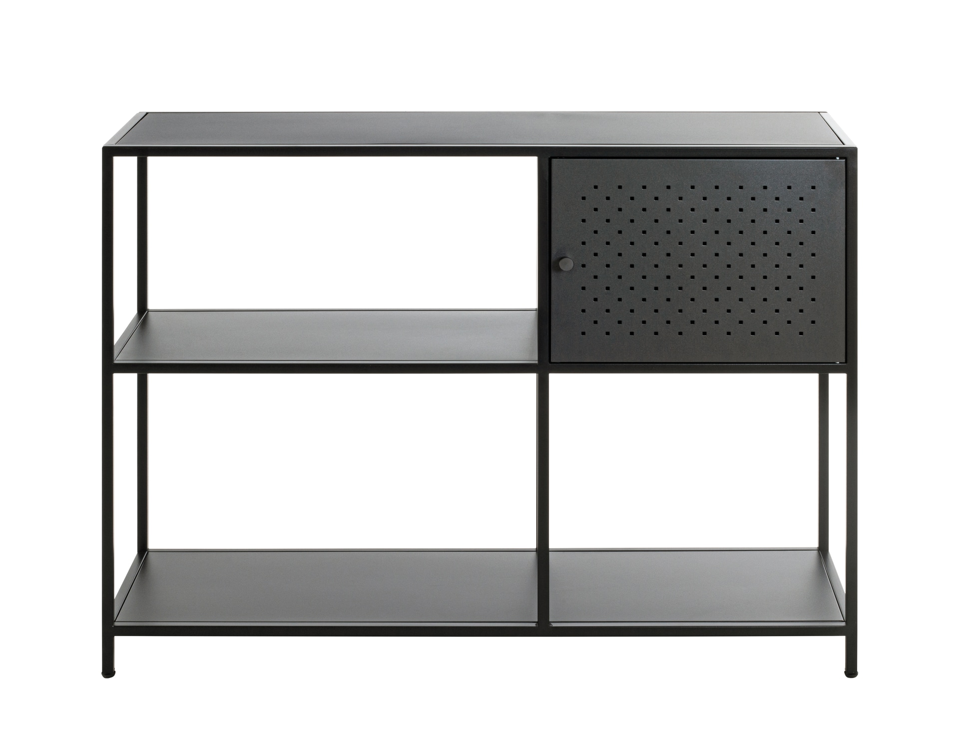 Regal 100 x 75 cm schwarz