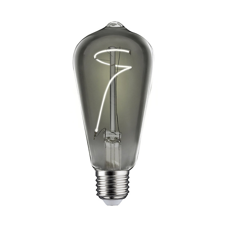 Ampoule LED à filament ST64 Transparent E27 100 lm 3.8 W Blanc chaud Diall