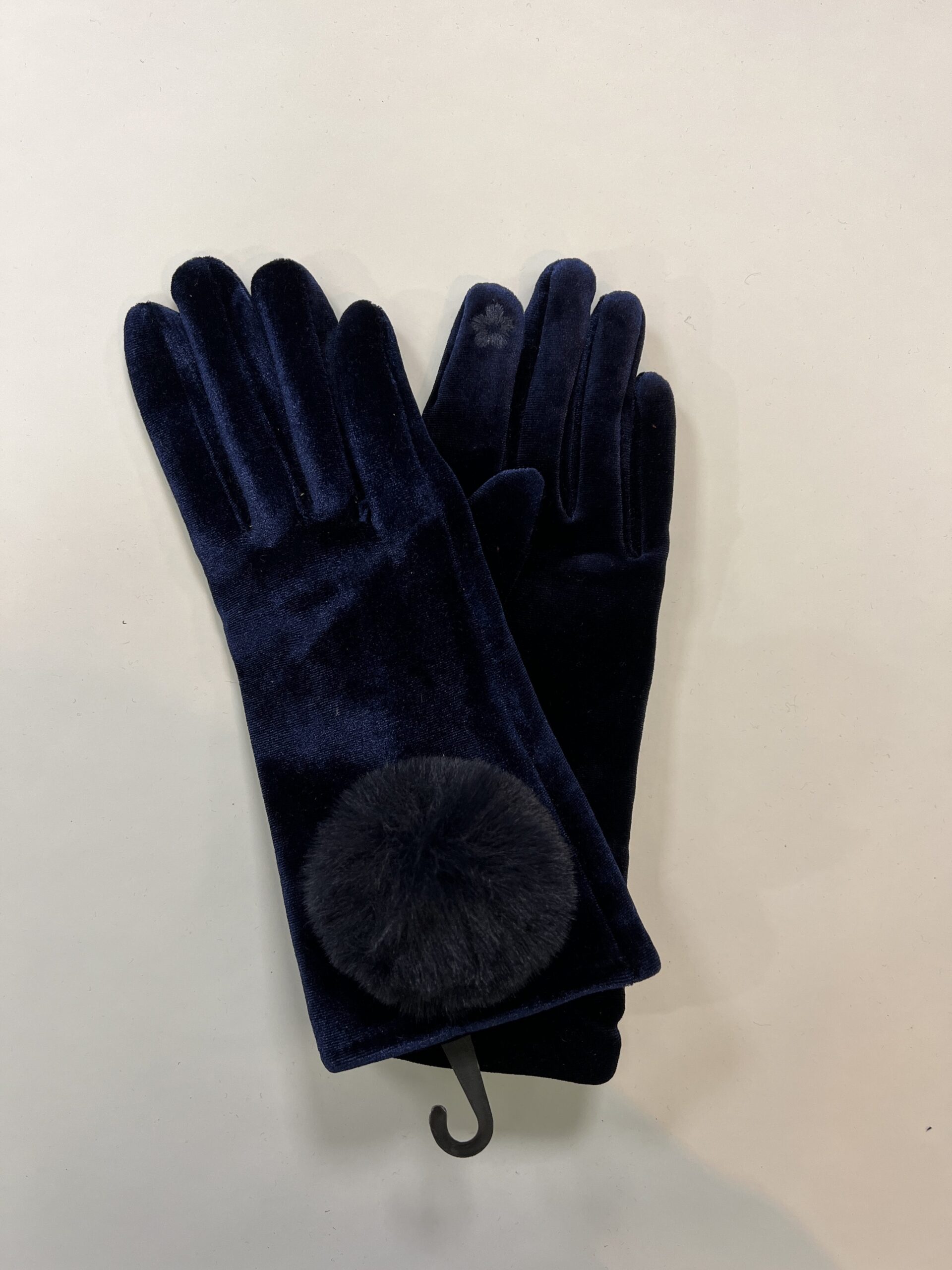 Lommers Handschoenen Velvet Blauw