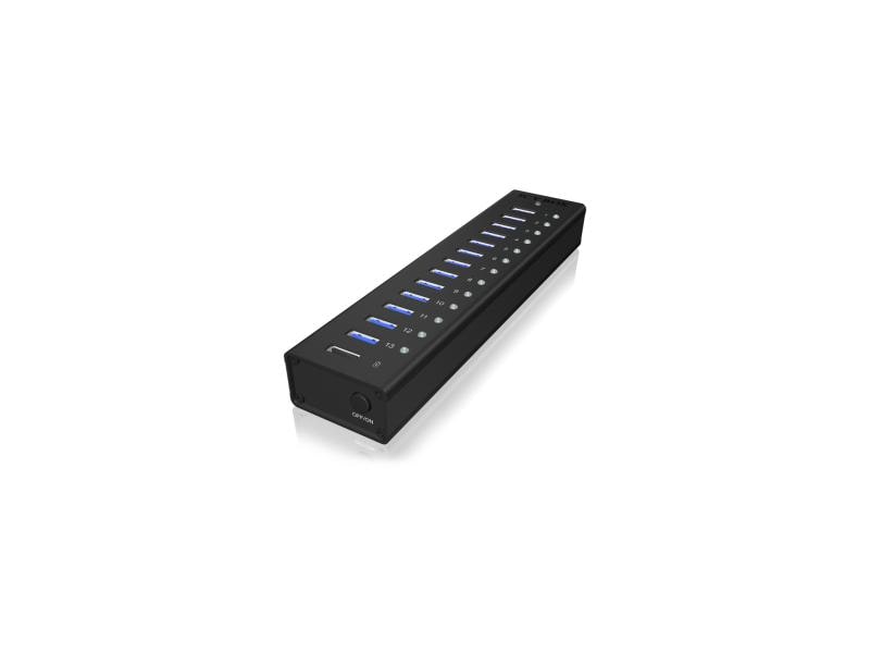 ICY BOX USB-Hub IB-AC6113 13-Port USB-Hub