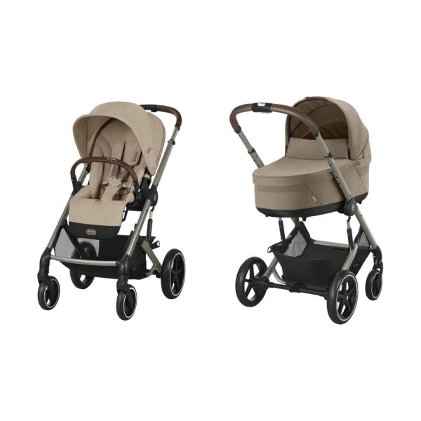 Cybex Balios S Lux Kinderwagen 2-in-1 - Taupe - Almond Beige / Beige