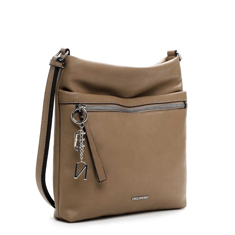 Emily & Noah Harmina Crossbody Bag Taupe