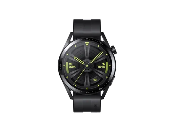 Huawei | Watch GT 3 Active (46mm) - Smartwatch med rem - håndledsstørrelse: 140-210 mm - Sort