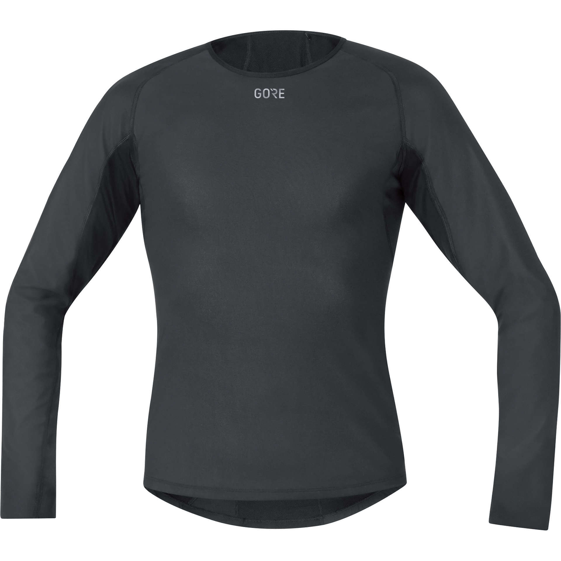 GORE Wear Windstopper BL Thermo Thermoshirt Lange Mouwen Zwart Heren