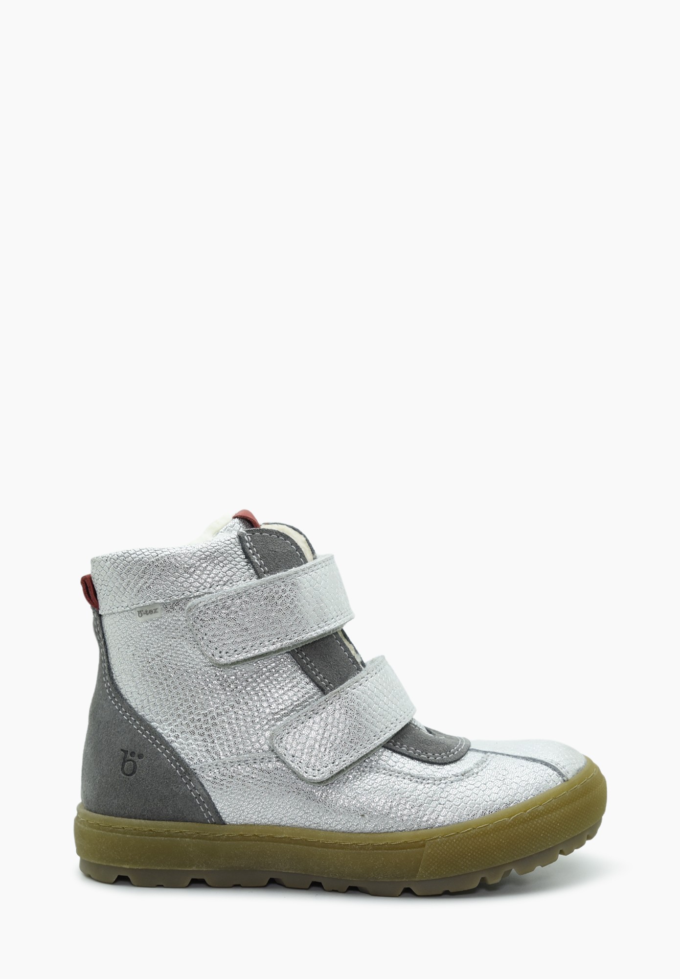 Davos TEX Wollfutter Kinder Silber
