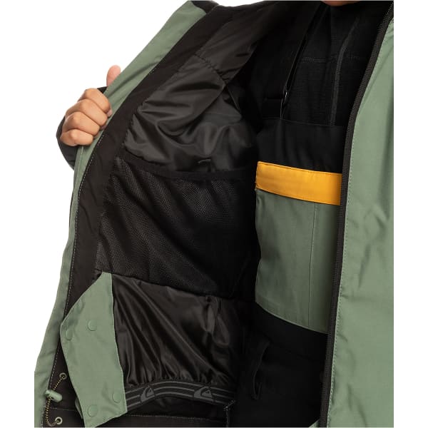 Veste de ski QUIKSILVER IN THE HOOD JK SNJT LAUREL WREATH