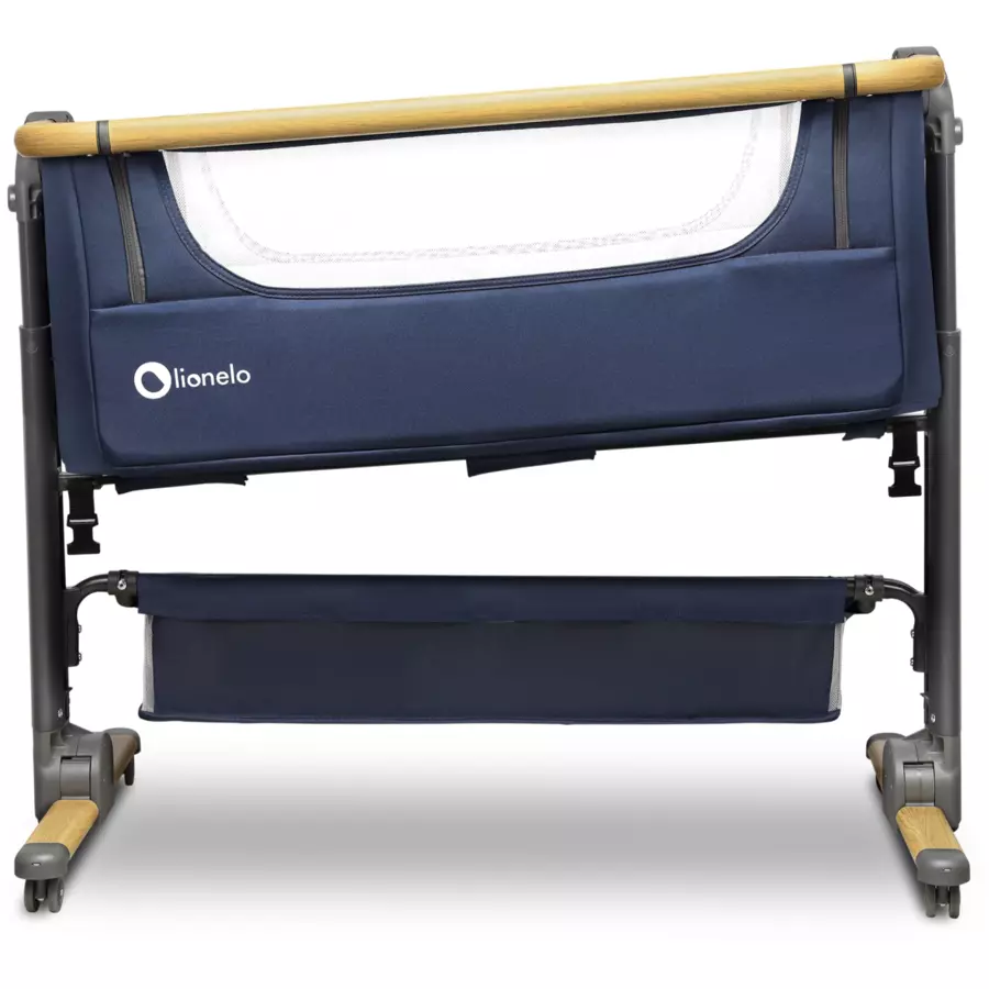 lionelo Beistellbett Timon Navy Blue