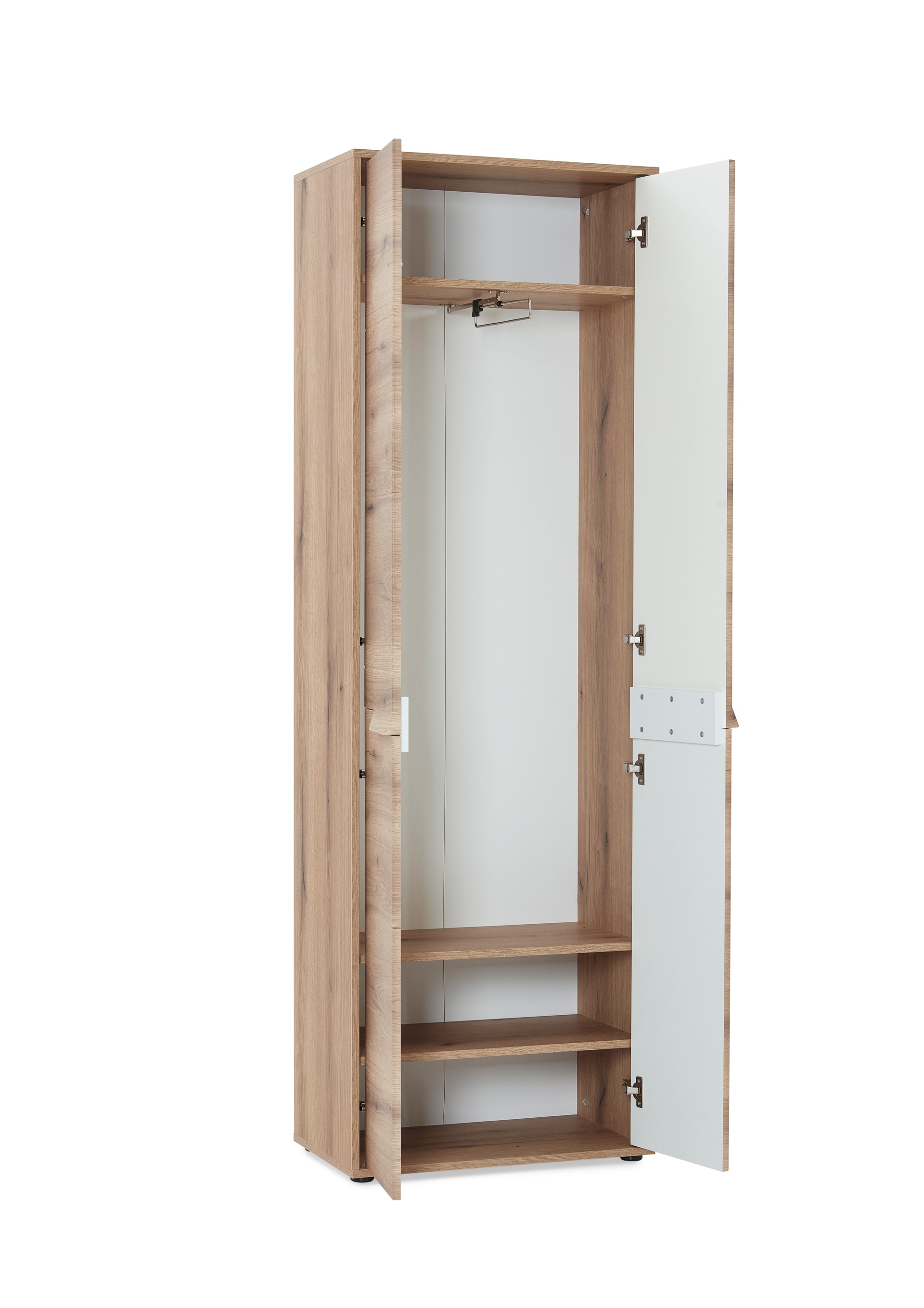 vito Garderobenschrank PERADO 64 x 197 cm braun - Eiche Evoke Dekor