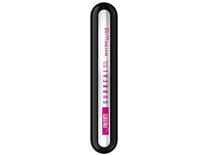 Maybelline Mascara Falsies Surreal Meta Black Wimperntusche verleiht  36 % längere Wimpern und ein volles Volumen