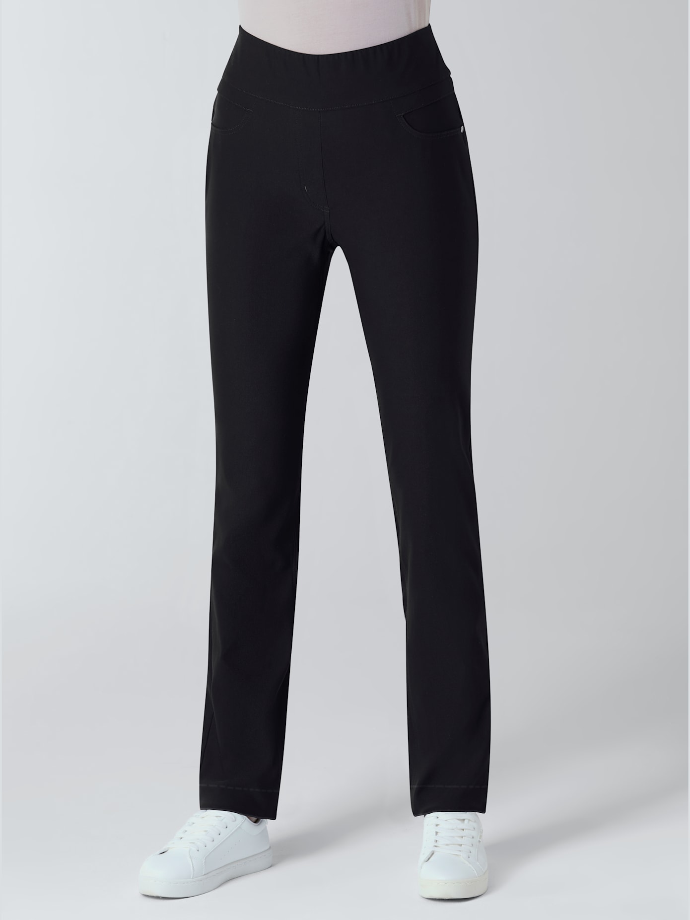 Élégant pantalon extensible qualité viscose extensible souple