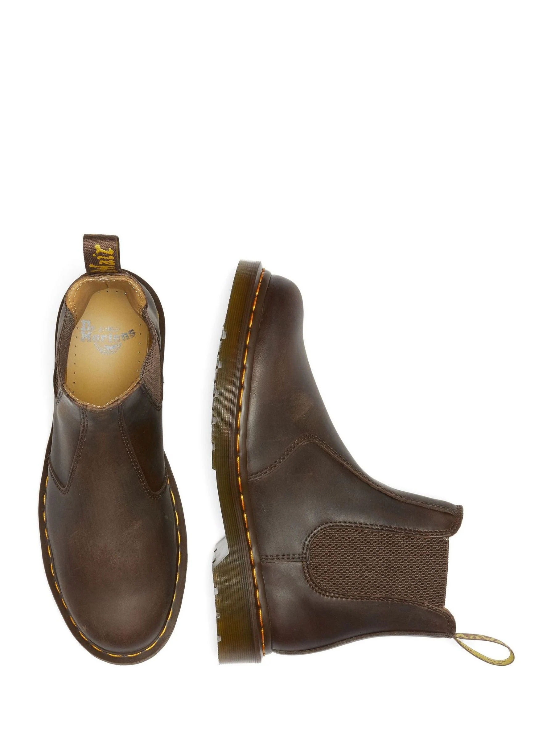 Dr. Martens 2976 Crazy Horse Chelsea Leather Boots