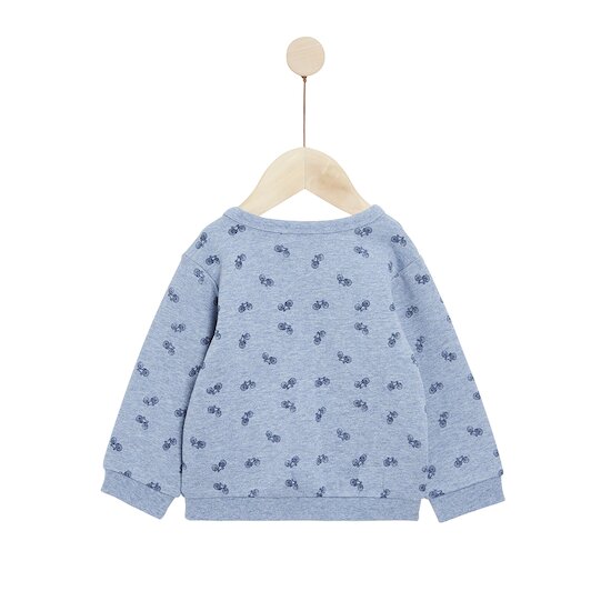 Bleu Château Sweat en molleton   Print Vélo        de               Marèse