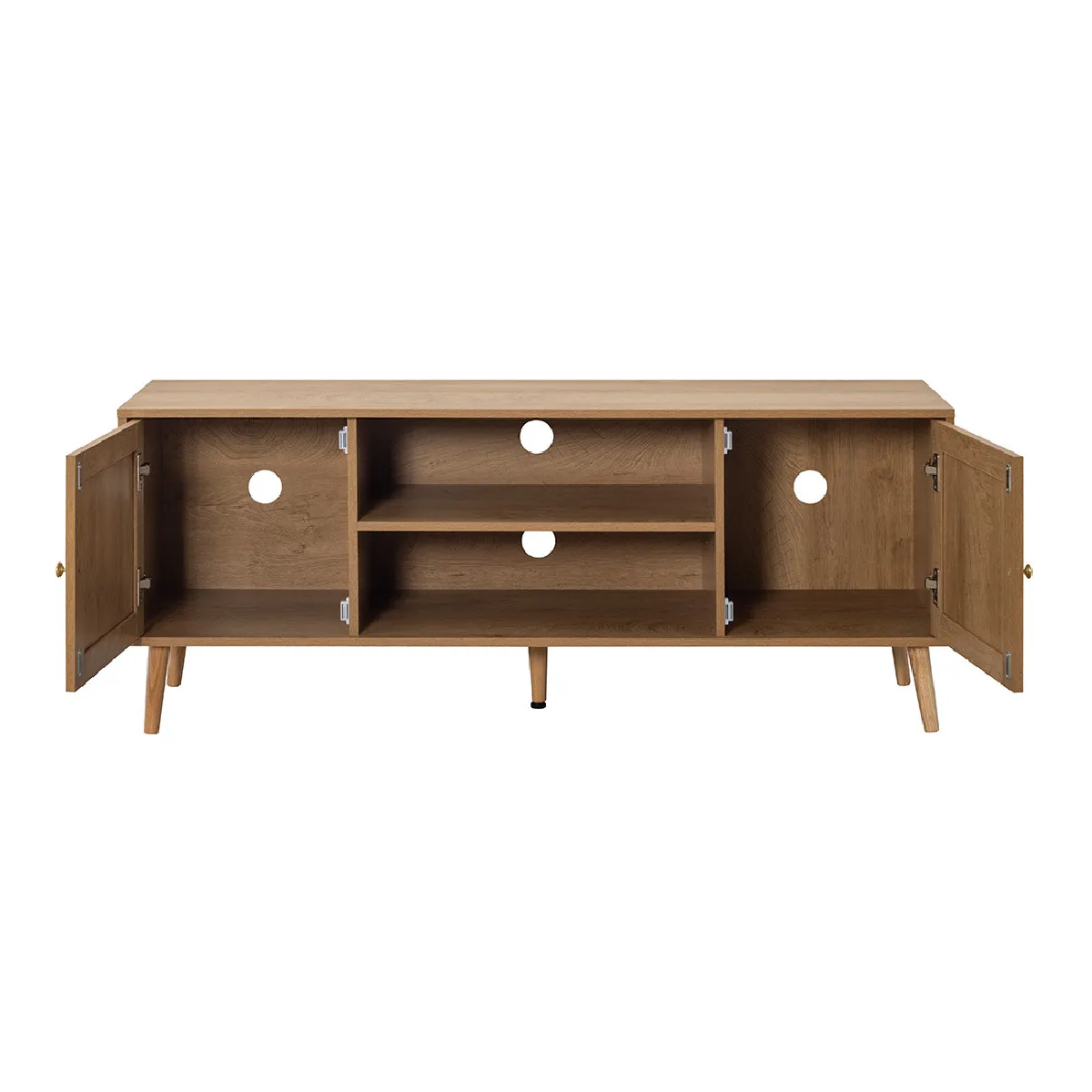 BESTMOBILIER Goto - Meuble TV - Bois