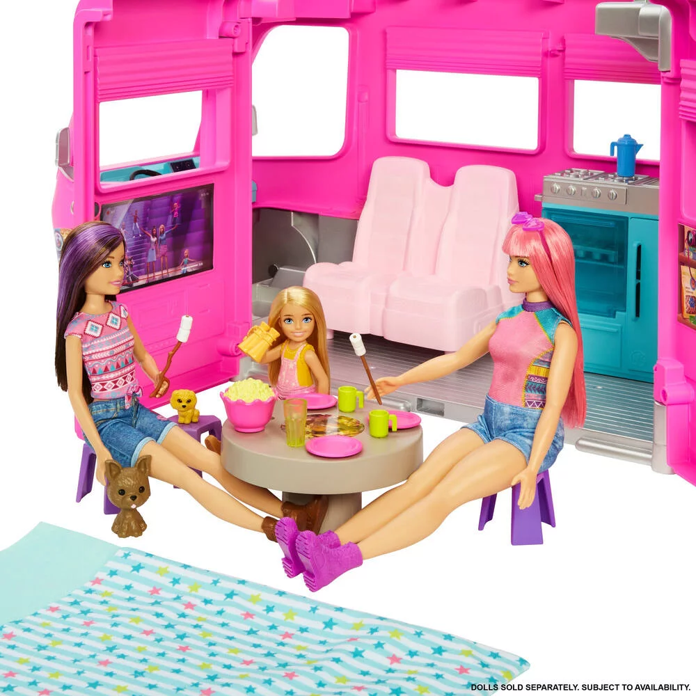 BARBIE - MEGA CAMPING-CAR