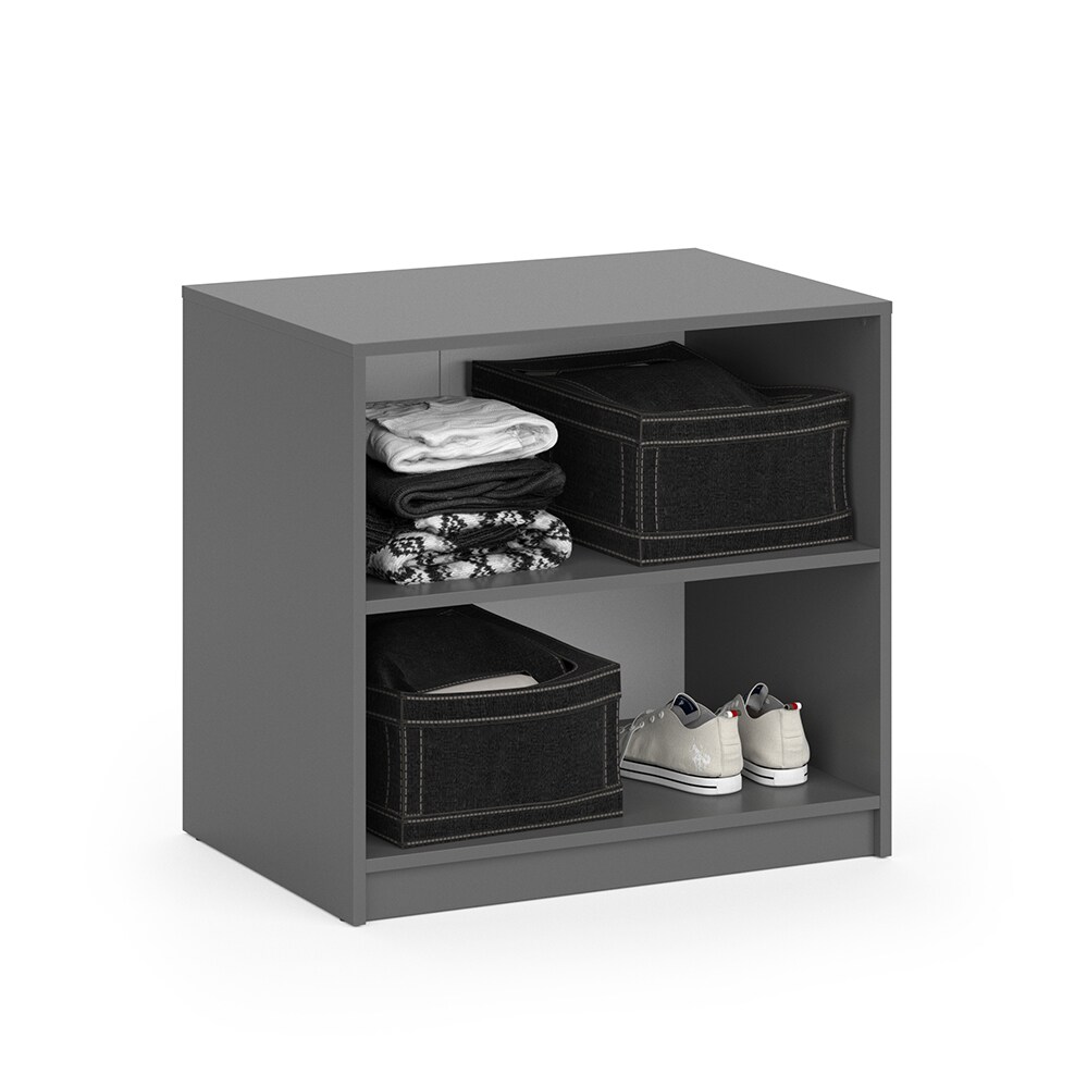 Vicco Kommode für Kleiderschrank Visit 2 Ablagen Sideboard Dielenschrank