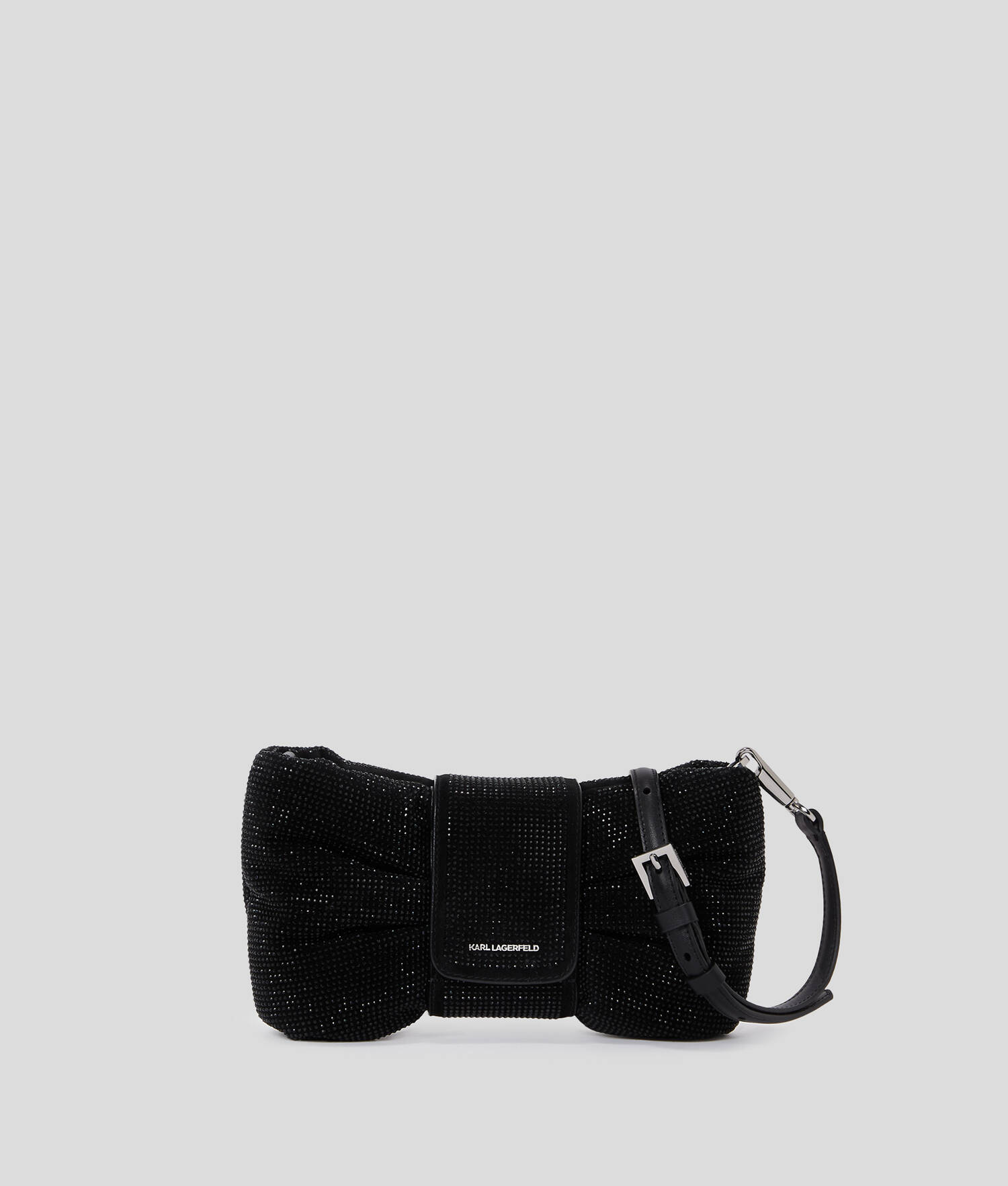 SAC BANDOULIÈRE NŒUD À STRASS KARL STUDIO