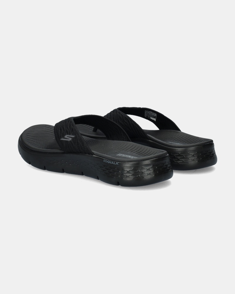 Skechers Go Walk Flex Slippers  - zwart