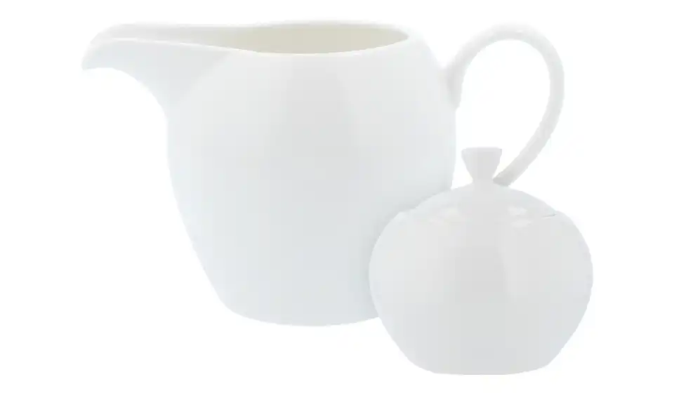 Milchgießer u. Zuckerdose